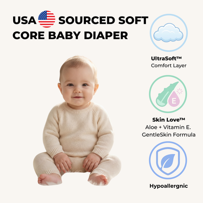 Raha baby with Absorb-X Core, Size 5, 12-18 Kg, 60 diaper pants.