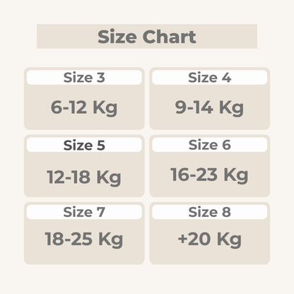 Raha baby with Absorb-X Core, Size 5, 12-18 Kg, 60 diaper pants.